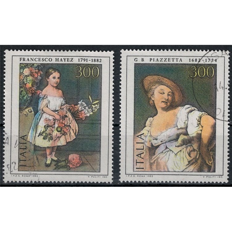 ITALIA 1982 Arte 2v us