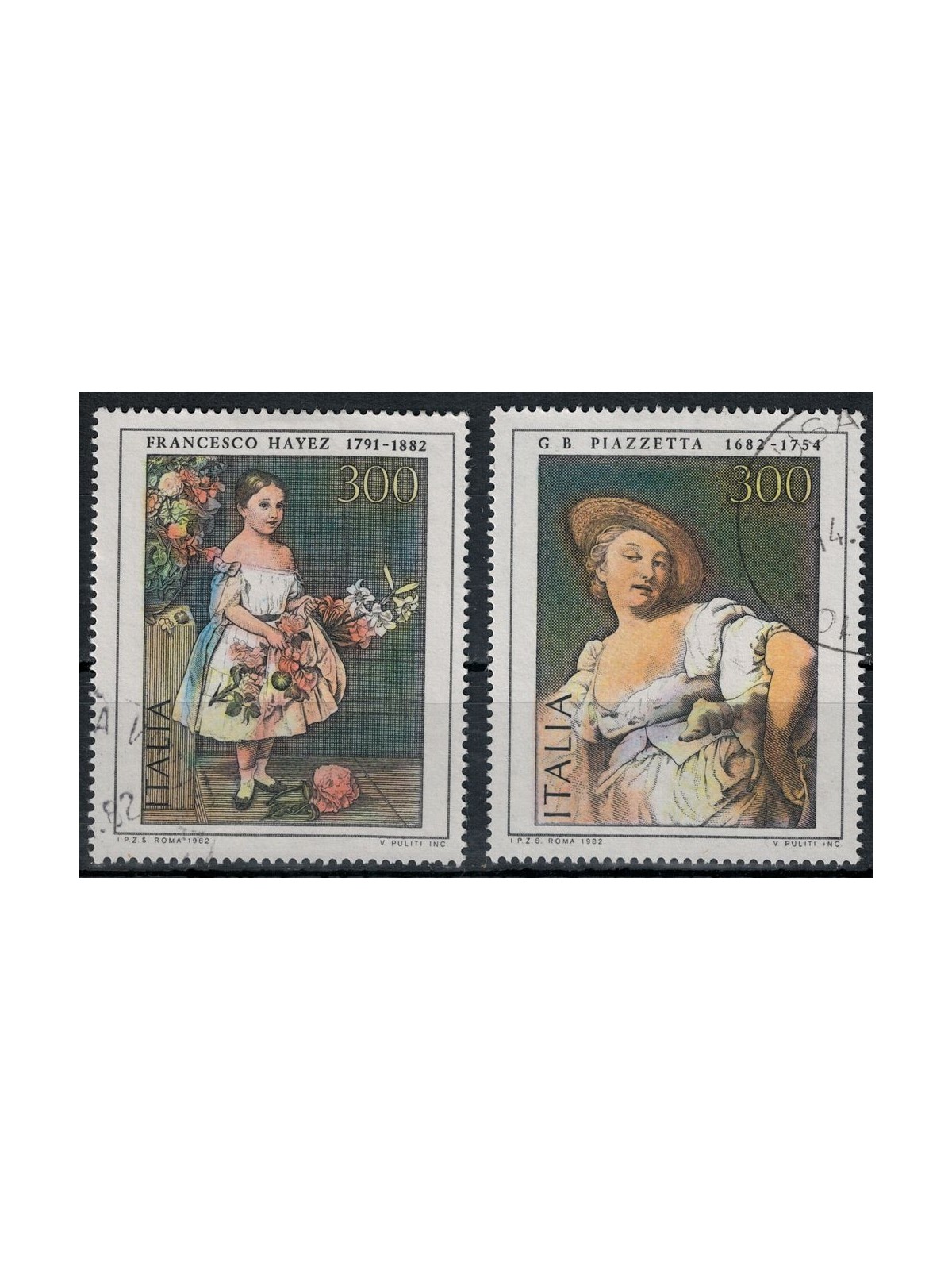 ITALY 1982 Art 2v us