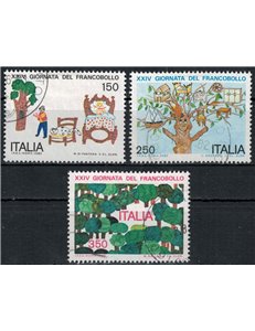 ITALY 1982 Stamp Day 3v us