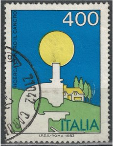 ITALIA 1983 Lotta contro il cancro us