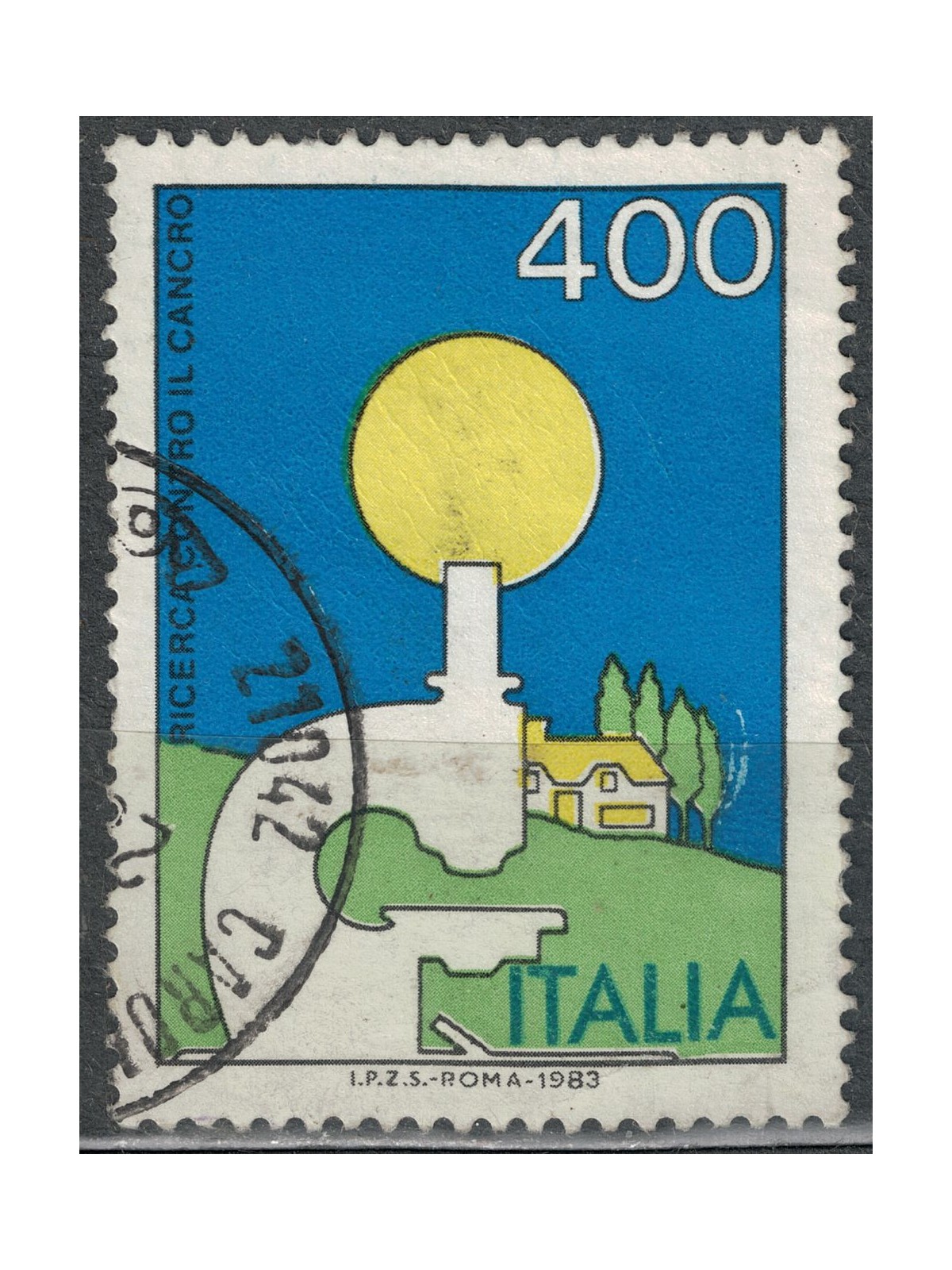 ITALY 1983 Fight against cancer us