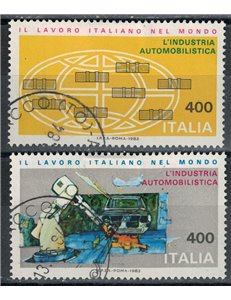 ITALIA 1983 Lavoro 2v us