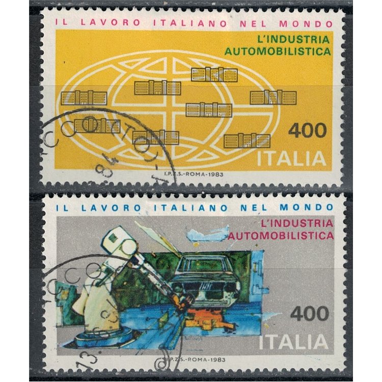 ITALIA 1983 Lavoro 2v us
