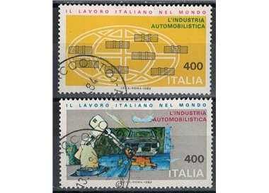 ITALIA 1983 Lavoro 2v us