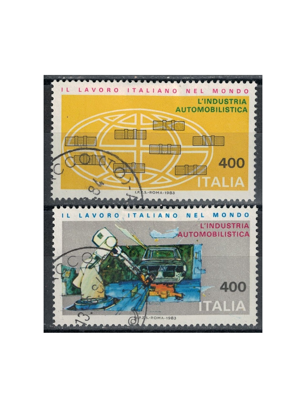 ITALIA 1983 Lavoro 2v us