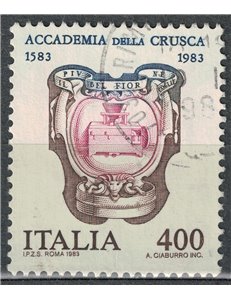 ITALY 1983 Accademia della Crusca us
