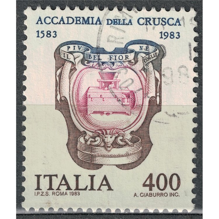 ITALIA 1983 Accademia della Crusca us