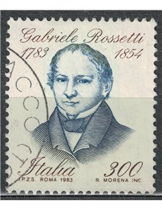 ITALY 1983 Gabriele Rossetti us