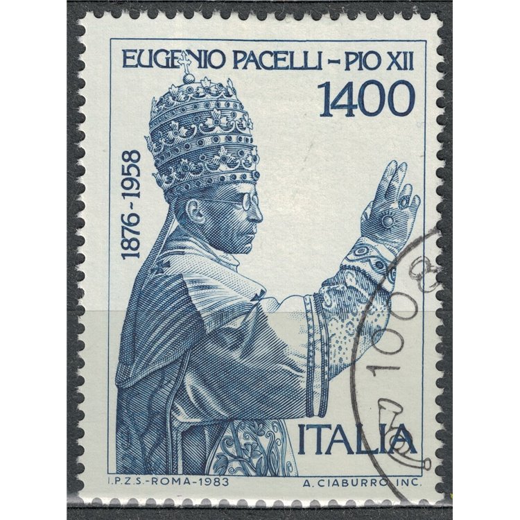 ITALY 1983 Pope Pius XII us