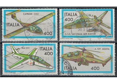 ITALIA 1983 Aerei 4v us