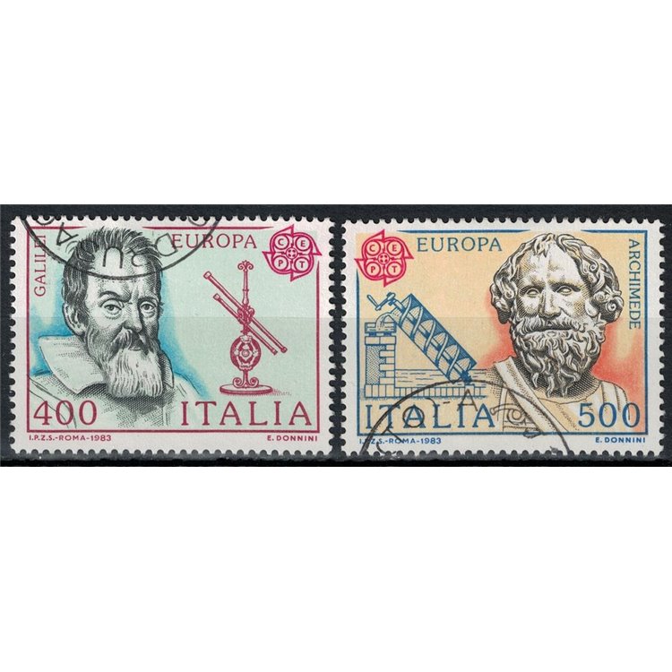 ITALIA 1983 Europa 2v us