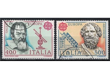 ITALY 1983 Europa 2v us