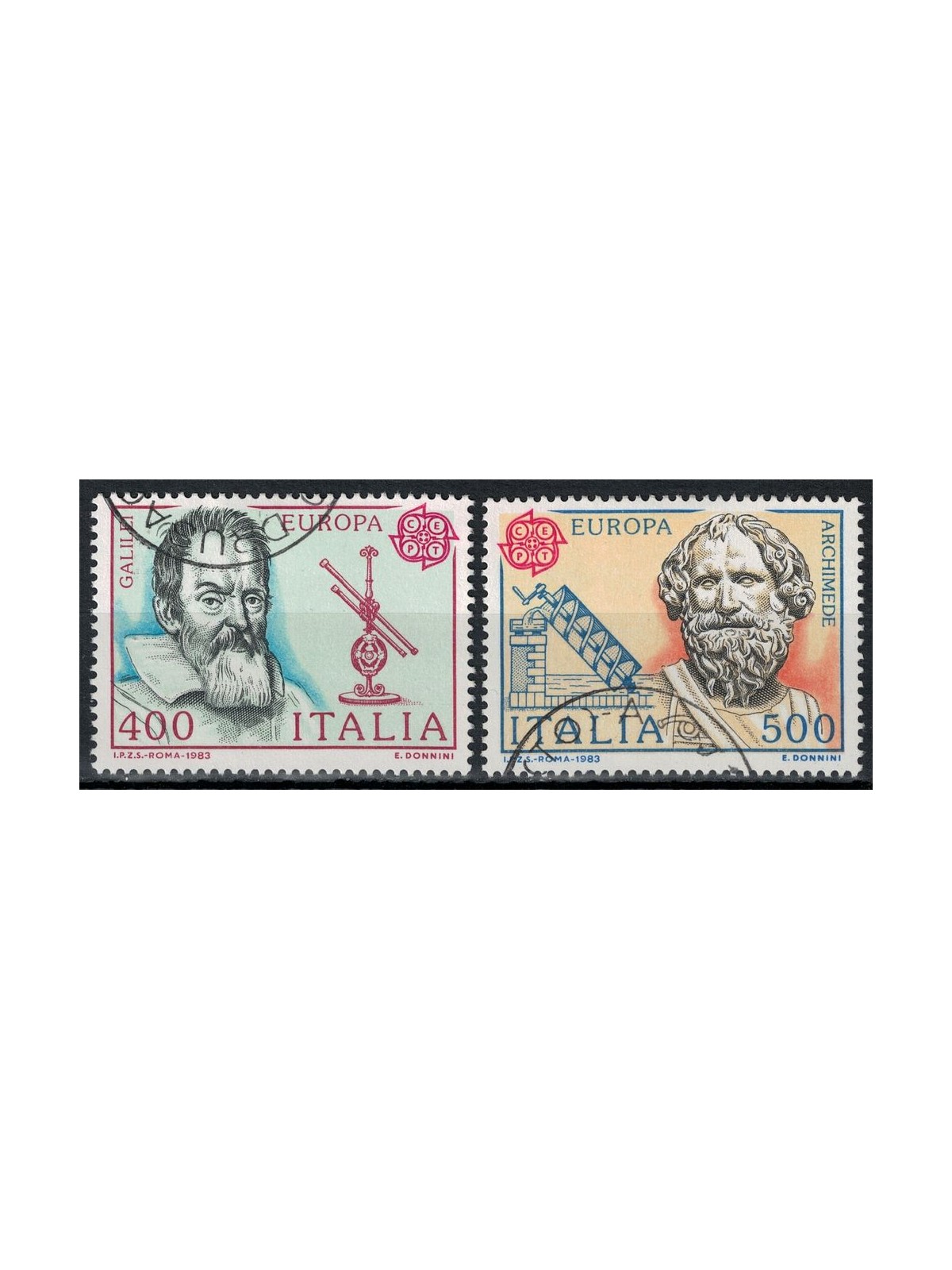 ITALIA 1983 Europa 2v us