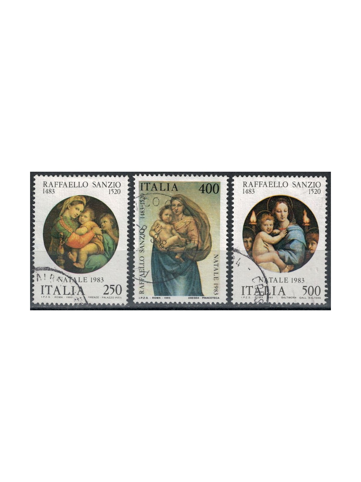 ITALIA 1983 Natale 3v us