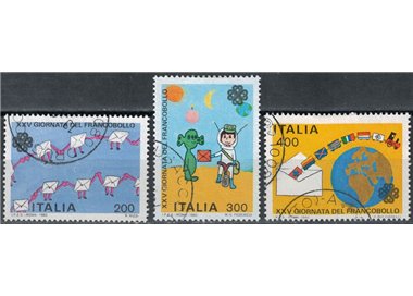 ITALY 1983 Stamp Day 3v us