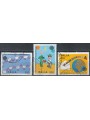 ITALIA 1983 Giornata del francobollo 3v us