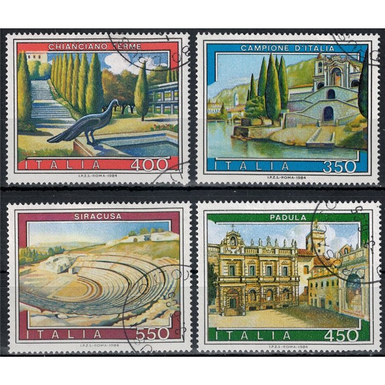 ITALY 1984 Tourism 4v us