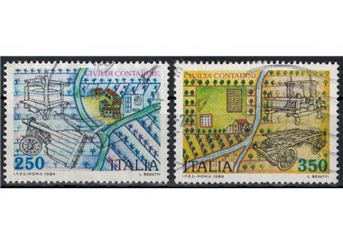 ITALY 1984 Peasant Civilizations 2v us