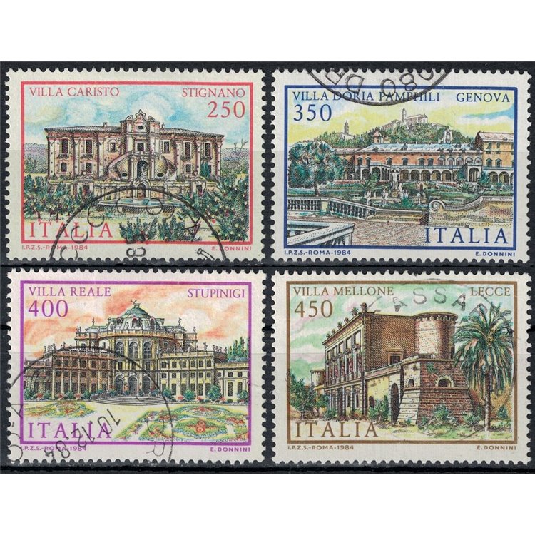 ITALIA 1984 Ville 4v us