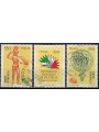 ITALY 1984 Philatelic Exhibition, Etruscan art 3v us