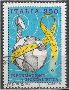 ITALY 1985 Journalistic information us