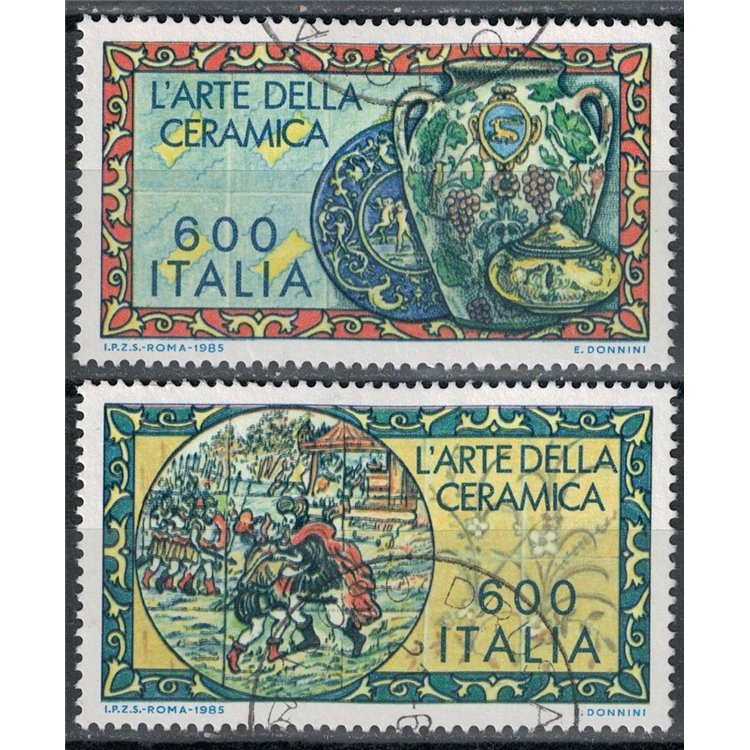 ITALY 1985 Work 2v us