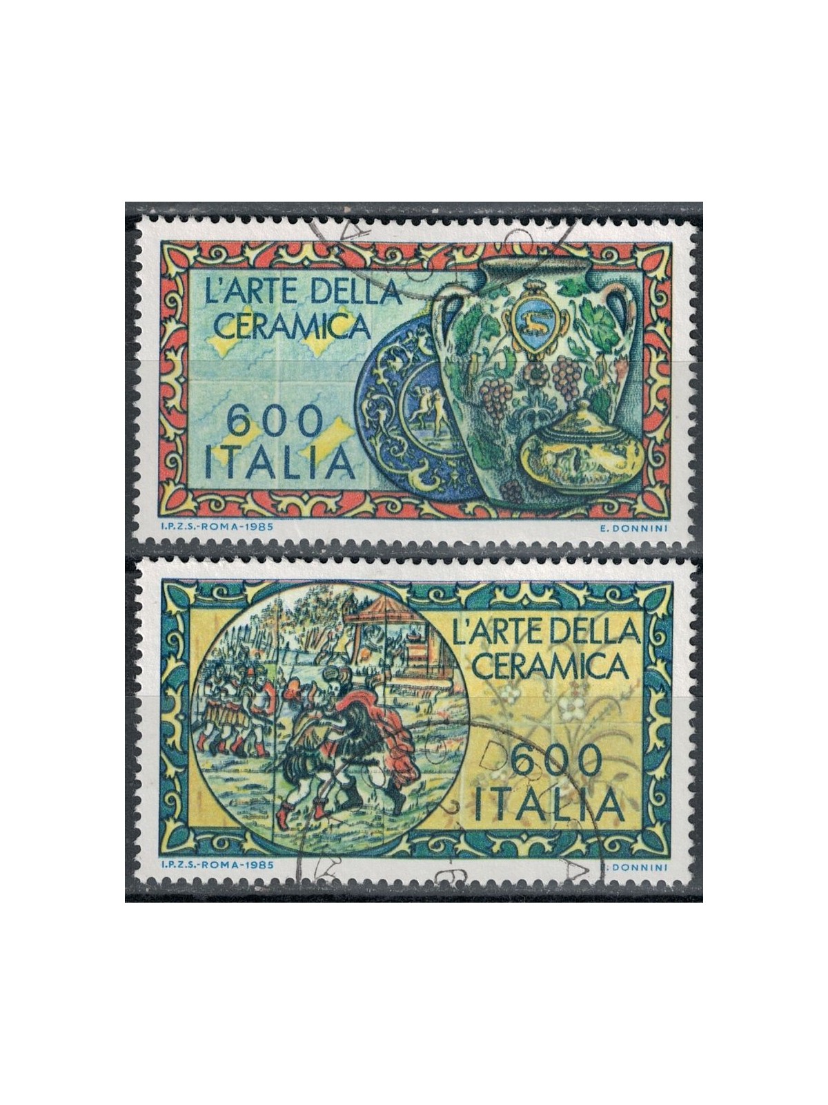 ITALY 1985 Work 2v us