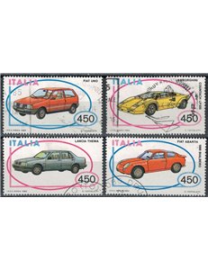 ITALIA 1985 Automobili 4v us