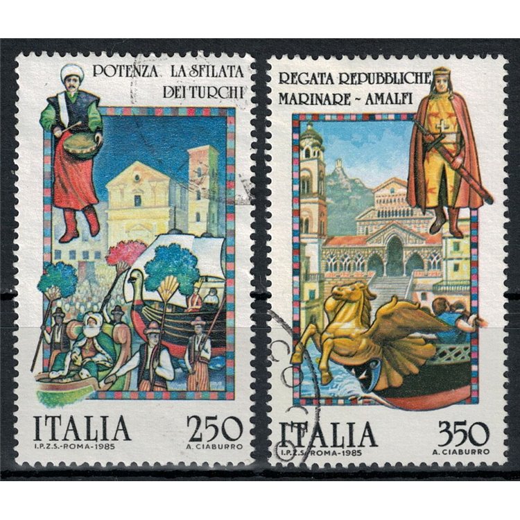 ITALY 1985 Folklore 2v us