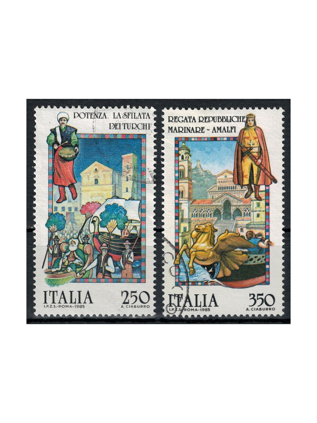 ITALY 1985 Folklore 2v us