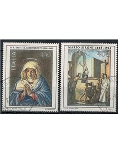 ITALY 1985 Art 2v us