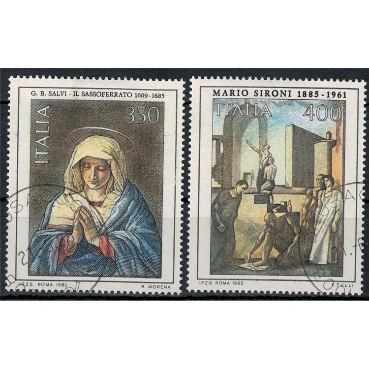ITALY 1985 Art 2v us