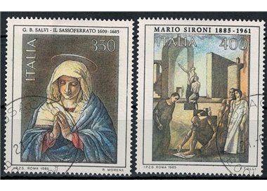 ITALIA 1985 Arte 2v us