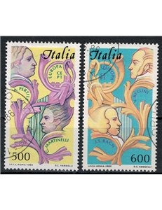ITALY 1985 Europa 2v us