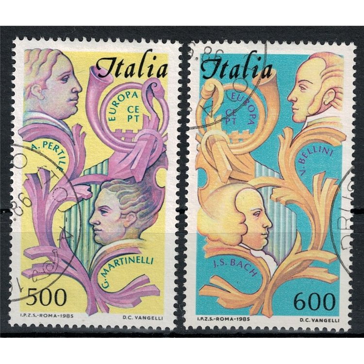 ITALY 1985 Europa 2v us