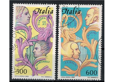 ITALY 1985 Europa 2v us