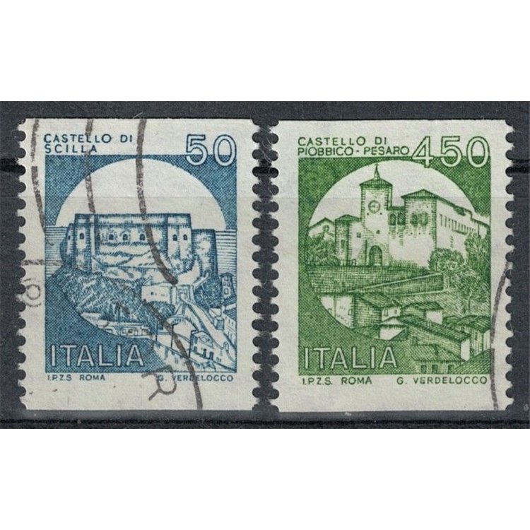 ITALY 1985 Castles of Italy from reel 2v us