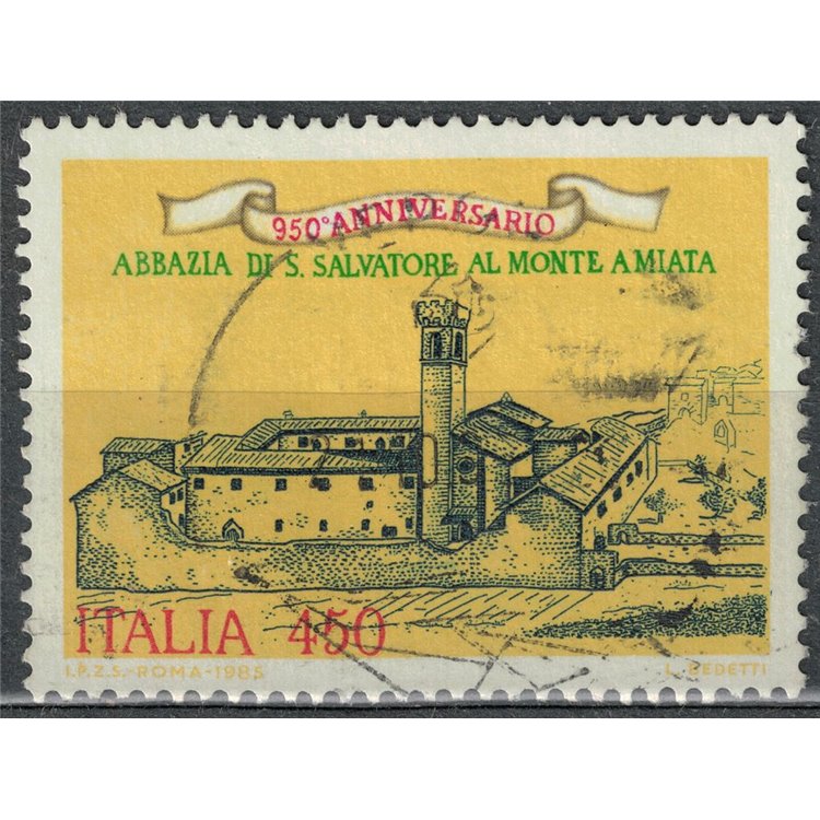 ITALY 1985 Abbey of San Salvatore al Monte us