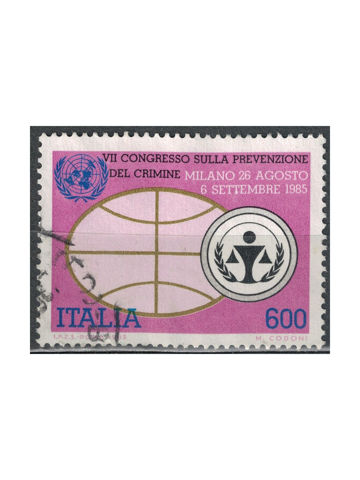 ITALY 1985 Crime Prevention us