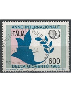 ITALY 1985 Year of Youth us