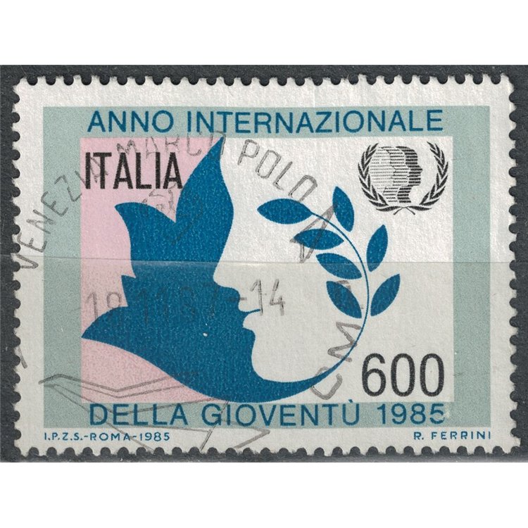 ITALY 1985 Year of Youth us