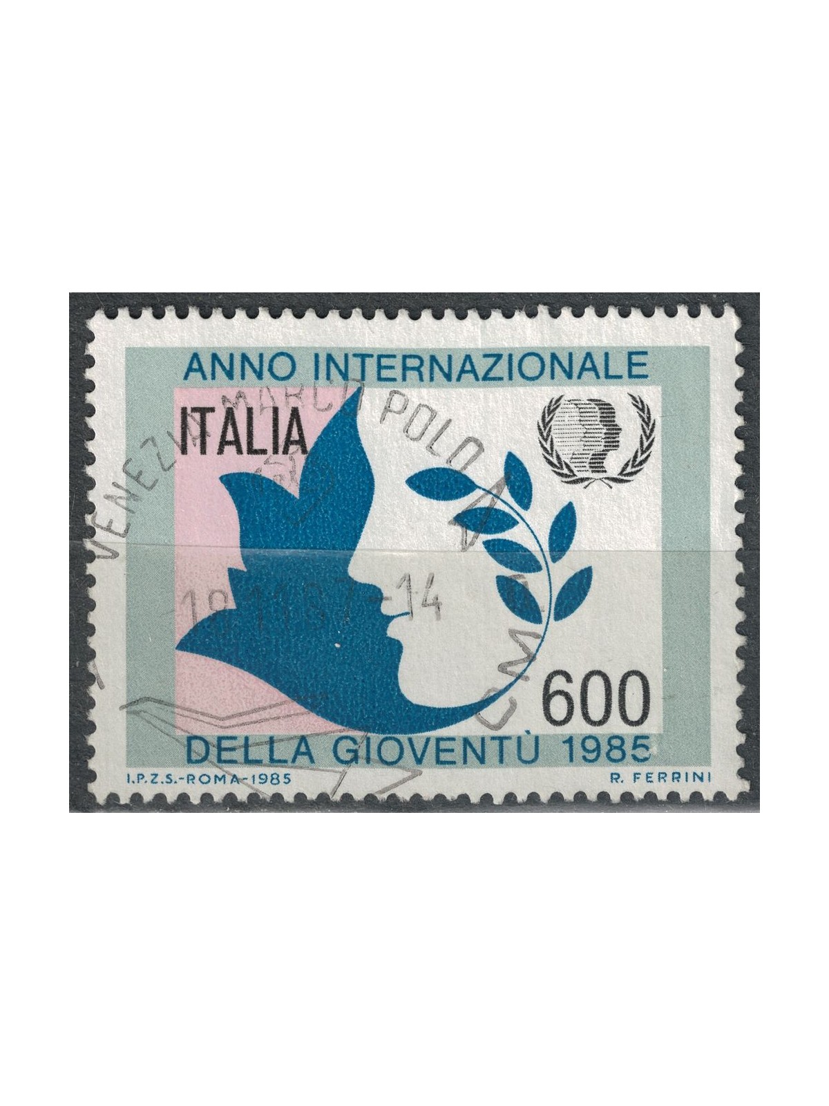 ITALY 1985 Year of Youth us