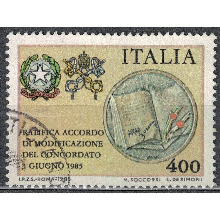 ITALIA 1985 Concordato us