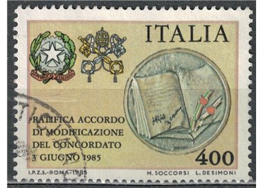 ITALY 1985 Concordat us
