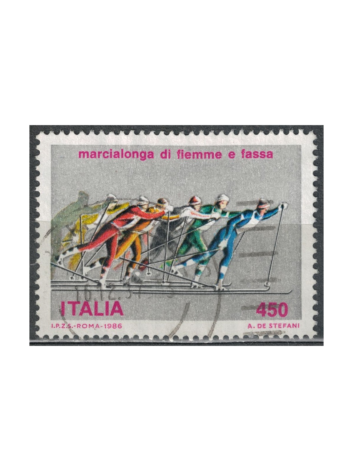 ITALIA 1986 Marcialonga di Fiemme us