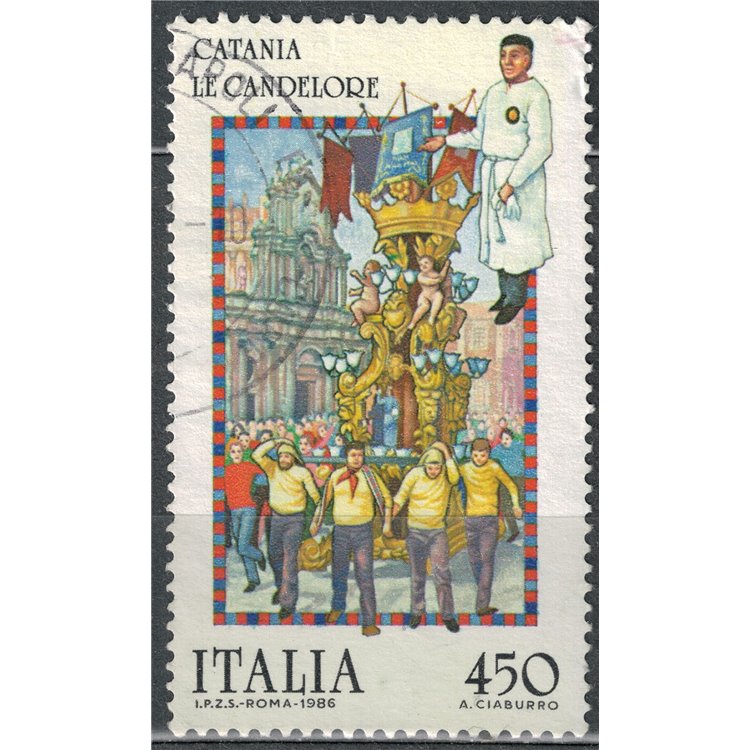 ITALIA 1986 Folclore us