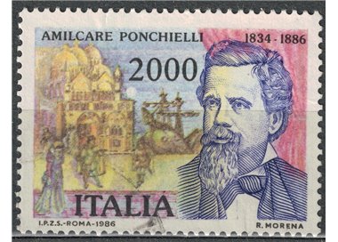 ITALIA 1986 Amilcare Ponchielli us