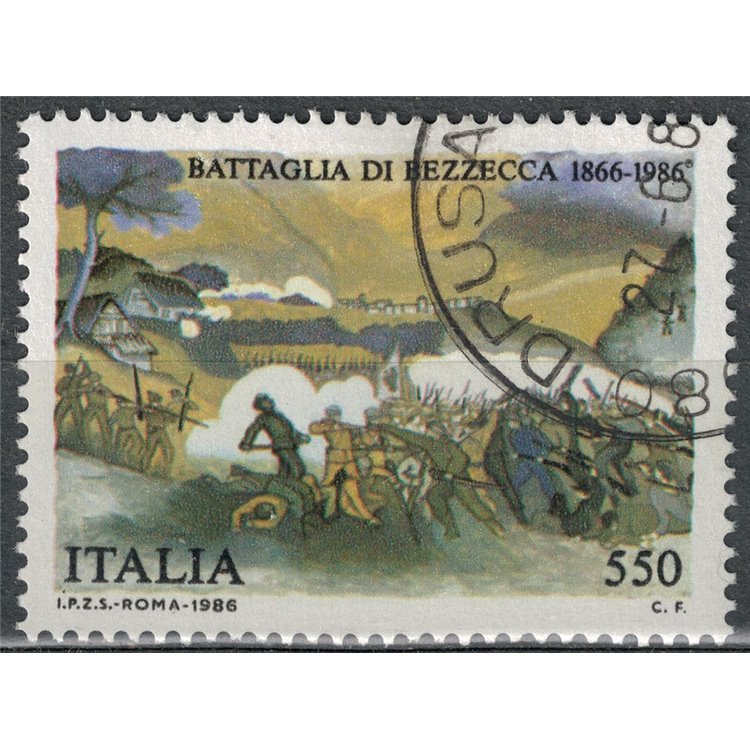 ITALIA 1986 Battaglia di Bezzecca us