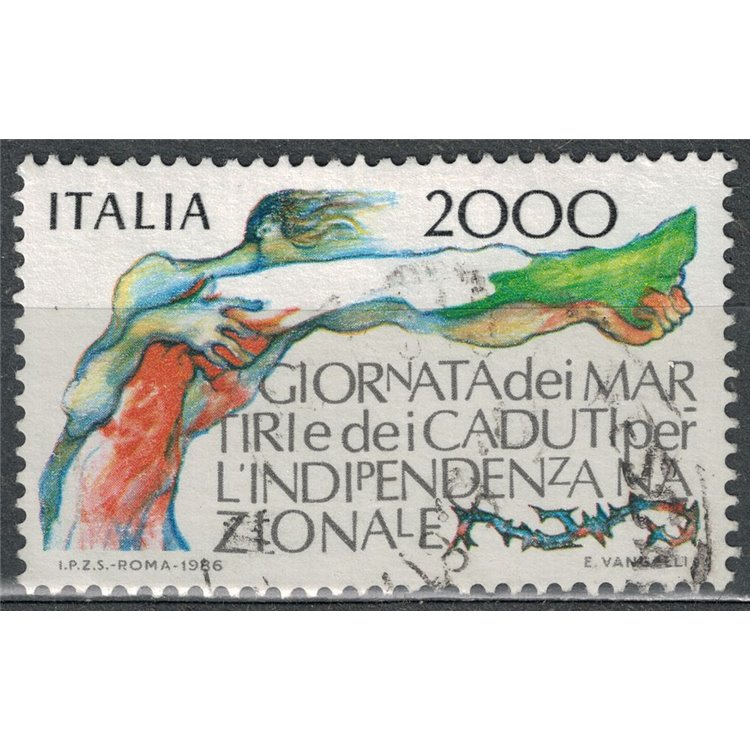 ITALY 1986 Martyrs' Day us