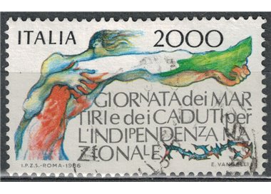 ITALIA 1986 Giornata dei Martiri us